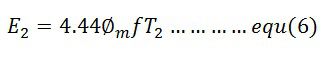Transformer equation 9 Transformer equation