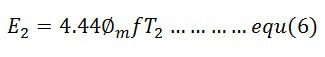 Transformer equation 