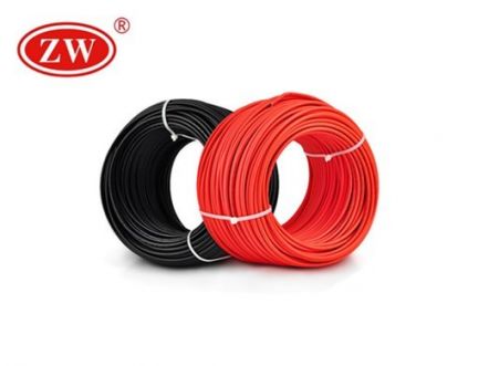 Red and Black PV Cables