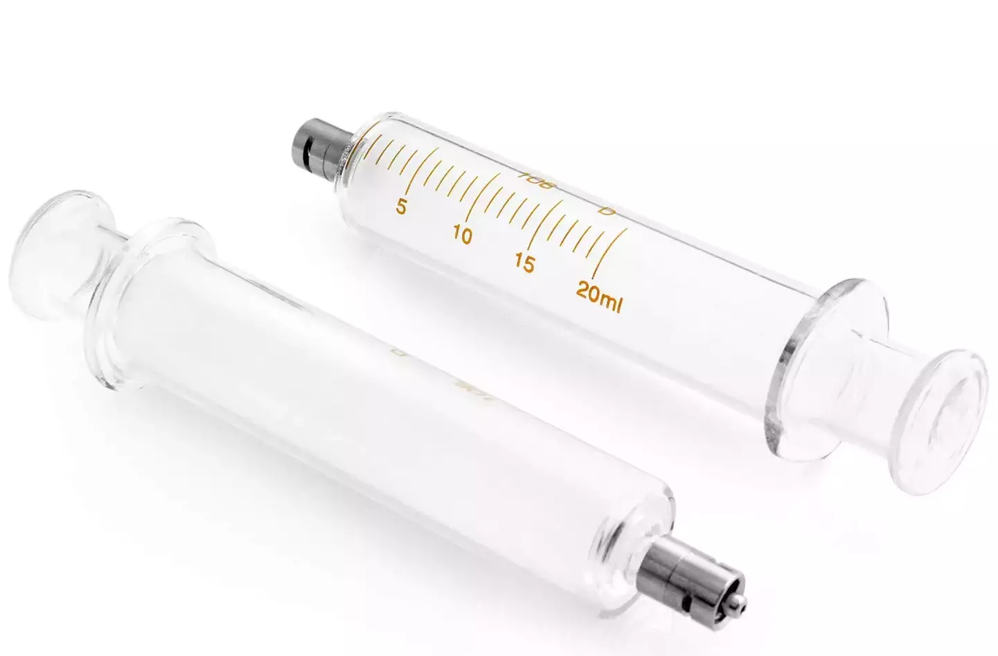 DGA Glass syringe 